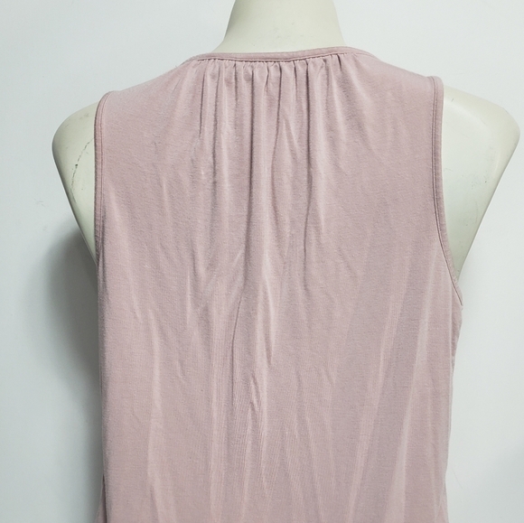 Mexx Maternity Long Flowly Pink Tank - Picture 3 of 6